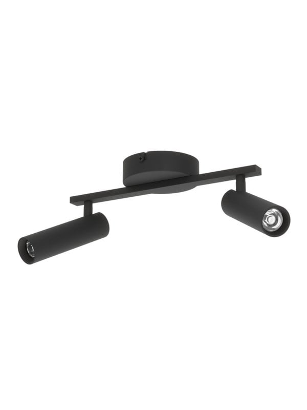 EGLO VALPROTO SPOTRAIL L300 2L CCT ZWART/ZWART
