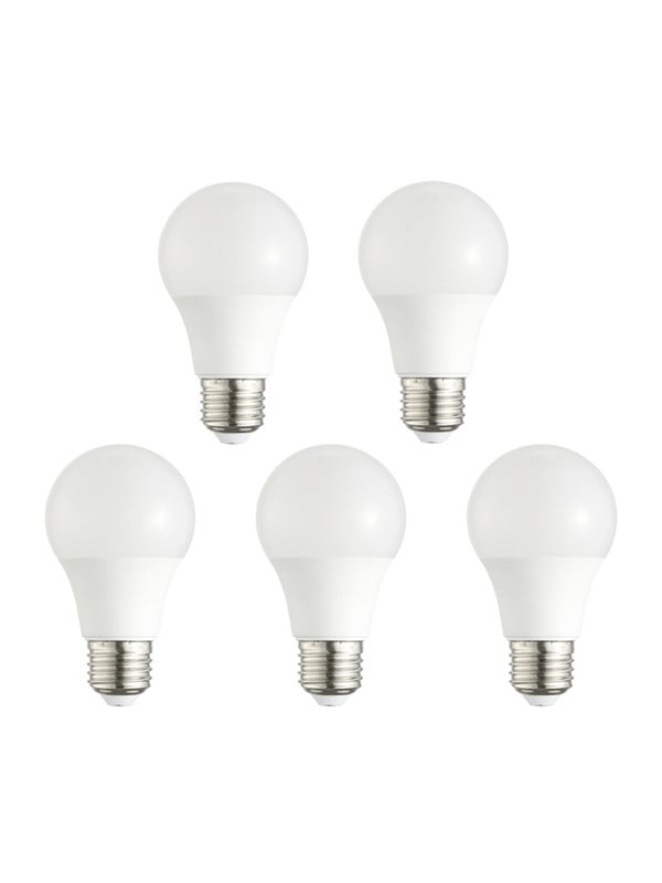 EGLO LED spot E27 A60 OPAL 2700K 806LM 5 STUKS E27