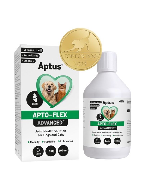 Aptus Apto-flex Advanced - gewrichtssupplementen voor hond en kat - 500ml