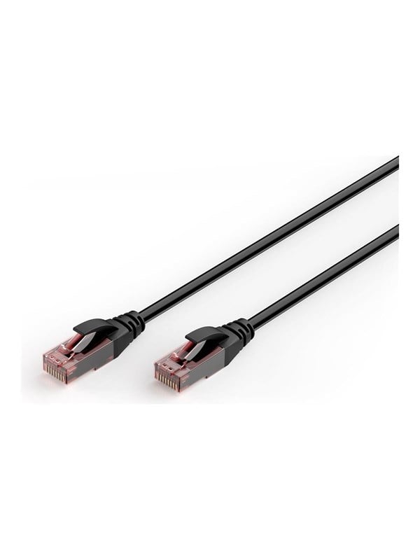 Digitus DK-1617-010-OD-10 RJ45 Netwerkkabel, patchkabel CAT 6  1 m Zwart  1 stuk(s)