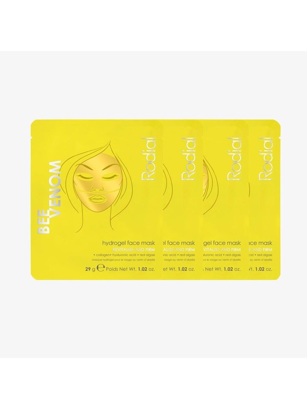 Rodial Bee Venom Hydrogel Face Mask 116 g - 4x29g