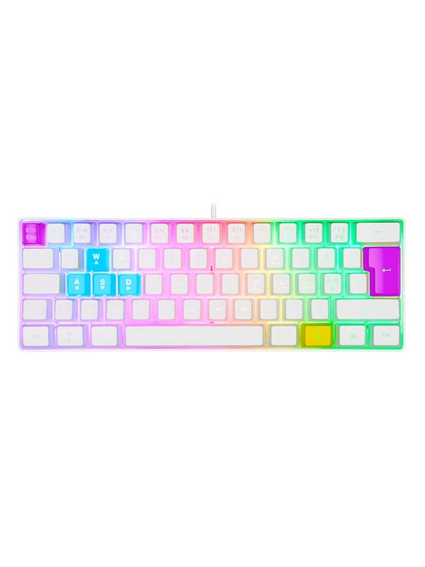 EXE IMP COLOR POP MINI KEYBOARD WHITE - Gaming Toetsenbord - Zonder Numpad - Wit