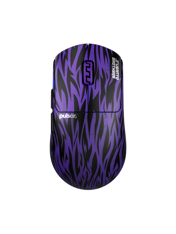 Pulsar [Pro Series] Susanto-X 2.0 Gemiddeld Phantom Jungle - Gaming muis - Optisch - 5 knoppen - Paars