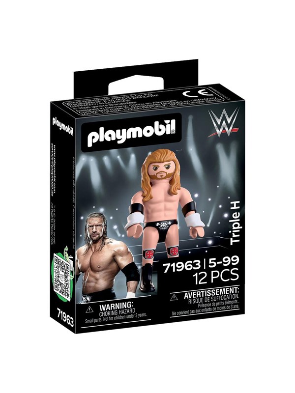 Playmobil WWE actiefiguur Triple H - 71963 voor fans en verzamelaars.