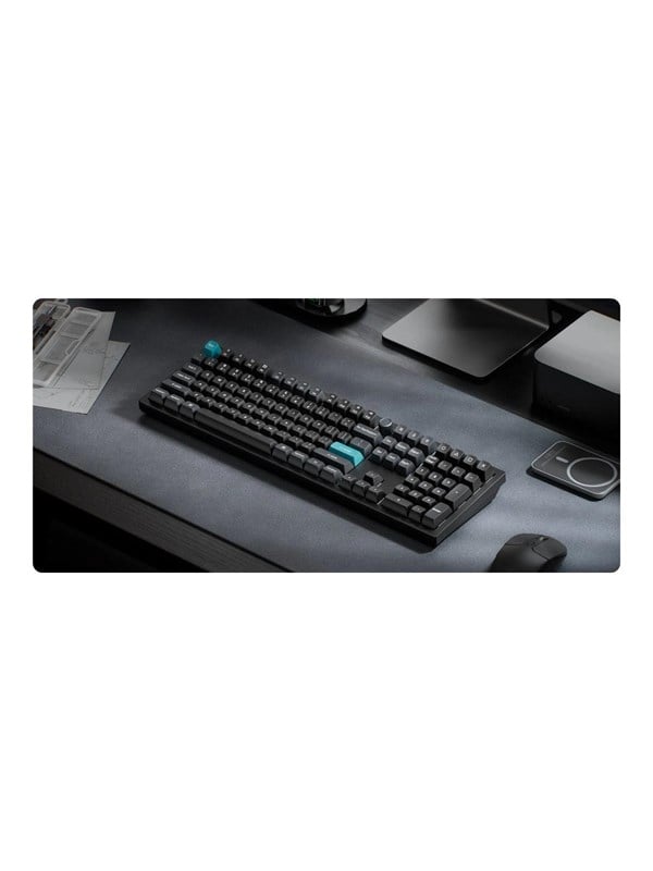 Keychron Q6 Ultra - keyboard full size - QWERTY - US - black Input Device - Toetsenbord - Engels (US international) - Zwart