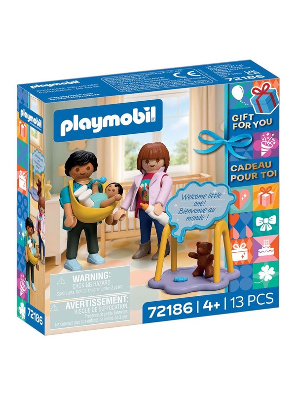 Playmobil geboorte speelset - baby familie cadeau set.