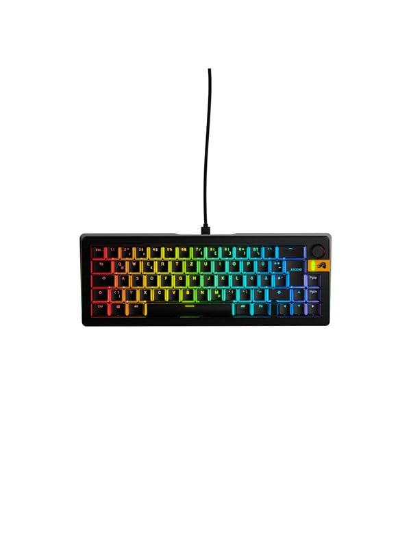 Glorious GMMK 3 HE - vooraf gebouwd bedraad gamingtoetsenbord 65% - zwart - DE QWERTZ