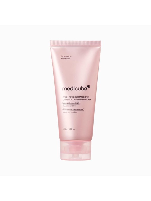 Medicube PDRN Pink Glutathione Capsule Cleansing Foam 120 g