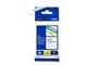Papier, fotopapier en etiketten - Brother Tape brother 12 mm Blauw/wit - TZ233