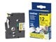 Papier, fotopapier en etiketten - Brother Tape brother 12 mm black/yellow - TZ631