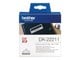 Papier, fotopapier en etiketten - Brother Film tape brother 29 mm 15.24 m black/white - DK-22211