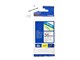 Papier, fotopapier en etiketten - Brother Tape Sort tekst hvid tape 36mm - TZ-261