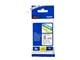 Papier, fotopapier en etiketten - Brother TZE211 - Zwart on Wit Roll (0.6 cm x 8 m) - TZE211