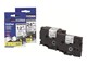 Papier, fotopapier en etiketten - Brother Tape brother 12 mm black/white tze-s231 strong adhesive - TZES231