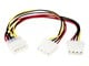 Voedingskabel (intern) - StarTech.com LP4 to 2x LP4 Power Y Splitter Cable - PYO2L
