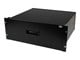 Rackkoffers - StarTech.com 4UDRAWER 4U Black Steel Storage Draw - 4UDRAWER