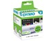 Papier, fotopapier en etiketten - DYMO LW Large Address Labels 36mm x 89mm Zwart Print on Wit 2 Rolls of 260 (520 Easy-Peel Labels) Self-Adhesive for LabelWriter Label Makers Authentic - S0722400