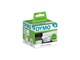 Papier, fotopapier en etiketten - DYMO LW Name Badge Cards Non Adhesive 51mm x 89mm Roll of 300 Zwart Print on Wit for LabelWriter label makers Authentic - S0929100