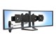 Monitorbevestiging - Ergotron Dual Monitor & Handle Kit - 97-718-009