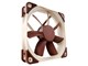 Case Fan - Noctua NF-S12A PWM - Case ventilator - 120mm - Brown - 17 dBA - NF-S12A PWM