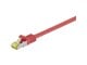 Netwerk - kabel - Pro LAN CAT 7 S/FTP - Rood - 0.5m - 4040849915802