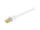 Netwerk - kabel - Pro LAN CAT 7 S/FTP - Wit - 0.25m - 4040849910890