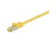 Netwerk - kabel - Pro LAN CAT 7 S/FTP - Geel - 0.5m - 4040849915758