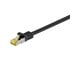 Netwerk - kabel - Pro LAN CAT 7 S/FTP - Zwart - 0.5m - 4040849915819