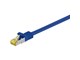 Netwerk - kabel - Pro LAN CAT 7 S/FTP - Blauw - 1m - 4040849915833