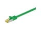 Netwerk - kabel - Pro LAN CAT 7 S/FTP - Groen - 0.5m - 4040849915772