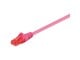 Netwerk - kabel - Pro LAN CAT 6 U/UTP - Roze - 2m - 4040849952708