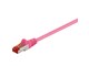 Netwerk - kabel - Pro LAN CAT 6 STP - Roze - 5m - 4040849934414
