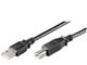 USB-kabel - Pro USB-A <-> USB-B 2.0 - 1m - Zwart - 4040849961854