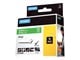 Papier, fotopapier en etiketten - DYMO Rhino Industrial Vinyl Labels 19 mm x 5.5 m Wit Print on Groen Self-Adhesive - 1805420