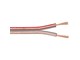 Audiokabel - Pro Luidspreker Cable 2.5mm Transparant - 25m - 4040849151316