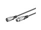 Audiokabel - Pro XLR 3pins Cable - Black - 2m - XLR-1020-K