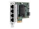 Netwerk-adapter (netwerkkaart, printserver, enz.) - Hewlett Packard Enterprise Ethernet 1Gb 4-port 366T Adapter - 811546-B21