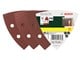Schuurmachine - Bosch 25-pcs. Delta schuurmachine sheet set G60/120/240 - 2607019500