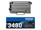 Inkt, toner en verbruiksartikelen - Brother TN3480 / TN 3480 High Capaciteit Zwart Toner - TN3480