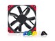 Case Fan - Noctua NF-S12A PWM chromax.black.swap - Case ventilator - 120mm - Black - 17 dBA - NF-S12A PWM CH.BK.S