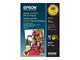 Papier, fotopapier en etiketten - Epson Value Photo Papier Glossy - fotopapir - 20 ark - C13S400044