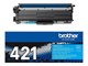 Inkt, toner en verbruiksartikelen - Brother TN421C / TN 421C Cyaan Toner - TN421C