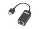 Netwerk - kabel - Lenovo ThinkPad Ethernet Extension AV / multimedia paneel Gen 2 - kabel til netværksadapter - 8 cm - 4X90Q84427