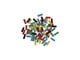 Gereedschap - Bosch Glue Sticks, 7 x 20 mm, 70 pcs, Colormix - 2608002005