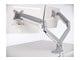 Monitorbevestiging - Kensington SmartFit® One-Touch Dubbele Monitorarm, Grijs - K55471EU