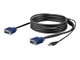 KVM-kabel - StarTech.com 10ft / 3m USB KVM-kabel for Rackmount Consoles - VGA and USB - Video / USB cable - 3 m - RKCONSUV10