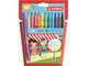 Schrijf- en tekengerei - STABILO Stroom fibre tip pen cardboard wallet of 12 pens washable Inkt cap off time 8 weeks - 280/12-01