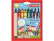 Schrijf- en tekengerei - STABILO ® Trio® ScribbiDriehoekige vezelpuntstift met veerbelaste punt kartonnen portefeuille van 8 pennen - 368/8-01