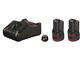 Gereedschap - Bosch Professional Blauw bosch 12v Batterij pack 2x2.0ah w/charger - 1600A019R8