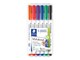 Schrijf- en tekengerei - Staedtler Marker Lumocolor white pen 6pcs.box - 301 WP6